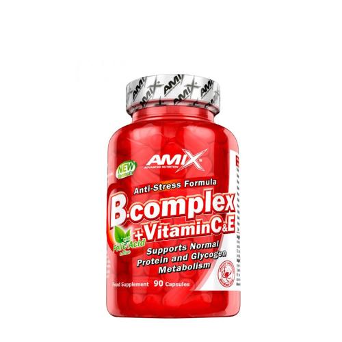 Amix B-Complex + Vitamin C&E (90 Capsules)