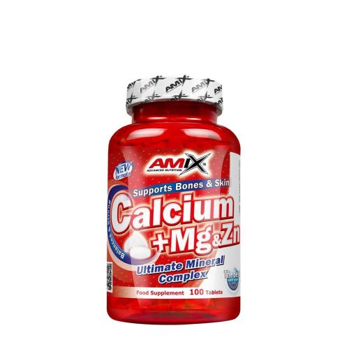 Amix Calcium + Mg + Zn (100 Tablets)