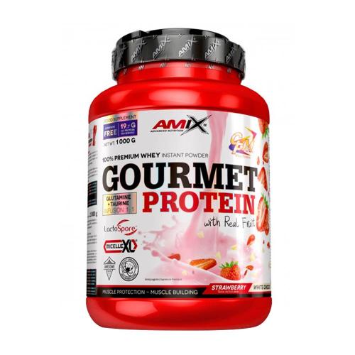 Amix Gourmet Protein (1000 g, Strawberry White Chocolate)