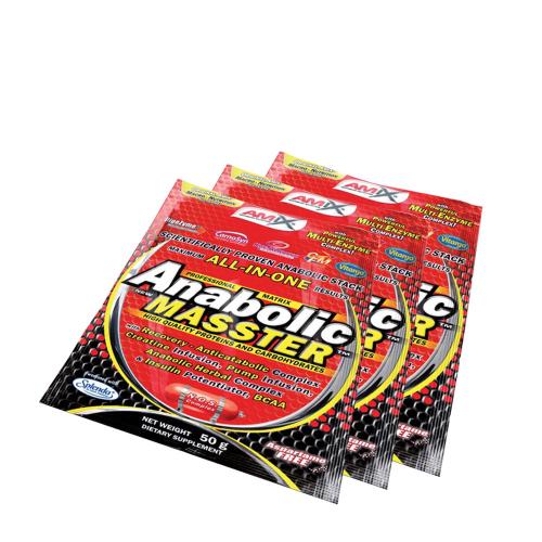 Amix Anabolic Masster™ Sachets (20 x 50g, Strawberry)