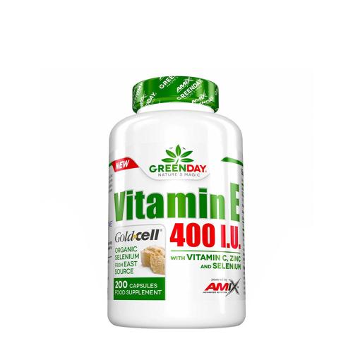 Amix GreenDay Vitamin E 400 I.U. (200 Capsules)