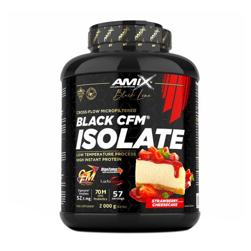 Amix Black Line Black CFM Isolate (2000 g, Strawberry Cheesecake)