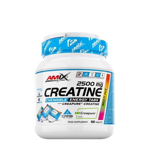 Amix Performance Creatine 2500 mg Chewable Energy Tabs (60 Chewable Tablets)