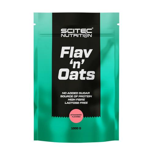 Scitec Nutrition Flav'n'Oats (1000 g, Strawberry)
