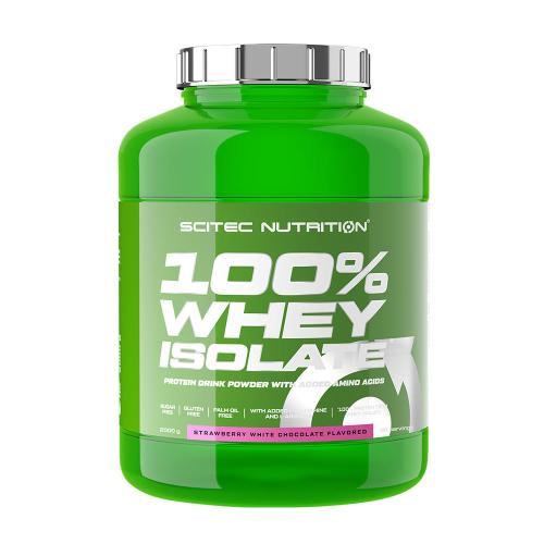Scitec Nutrition 100% Whey Isolate (2000 g, Strawberry White Chocolate)