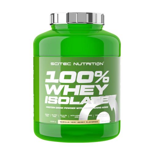 Scitec Nutrition 100% Whey Isolate (2000 g, Vanilla-wild berry)