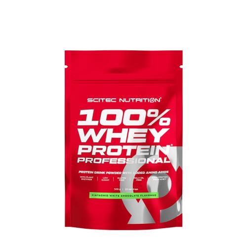 Scitec Nutrition 100% Whey Protein Professional (500 g, Pistachio-white chocolate)