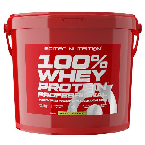 Scitec Nutrition 100% Whey Protein Professional (5000 g, Banana)