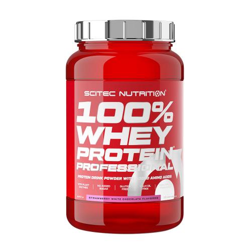 Scitec Nutrition 100% Whey Protein Professional (920 g, White Chocolate)