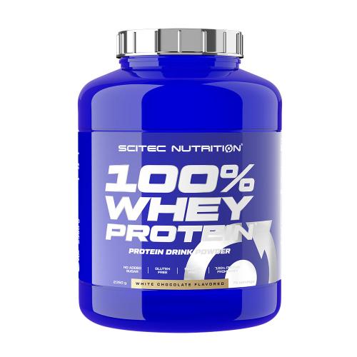 Scitec Nutrition 100% Whey Protein (2350 g, White Chocolate)