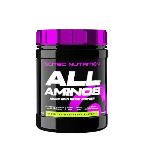 Scitec Nutrition All Aminos  (340 g, Green tea-raspberry)