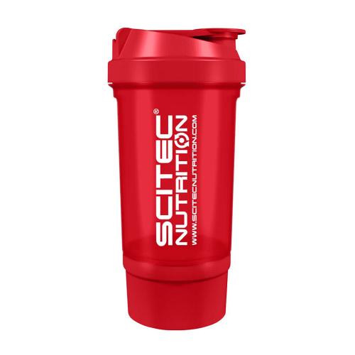 Scitec Nutrition Traveller Shaker (500 ml, Red)