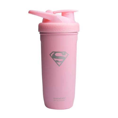 SmartShake Stainless Steel Shaker (900 ml, Supergirl)