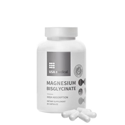 USA medical Magnesium Bisglycinate (60 Capsules)