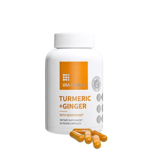 USA medical Turmeric+Ginger (60 Capsules)