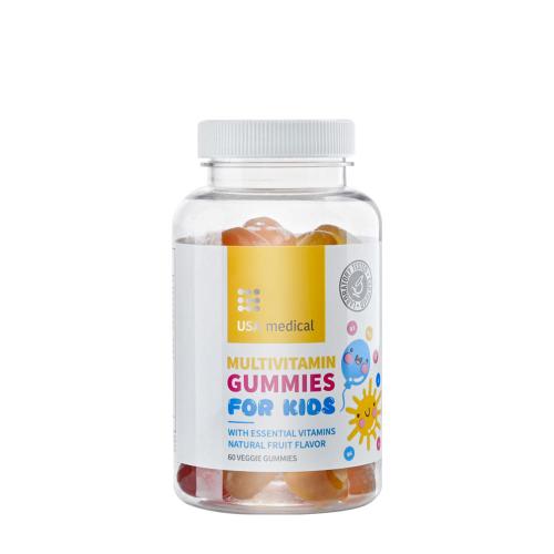 USA medical Multivitamin Gummies For kids (60 Gummies, Natural Fruit Flavor)