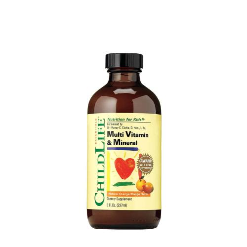 ChildLife Children’s Multi Vitamin & Mineral (237 ml, Orange Mango)