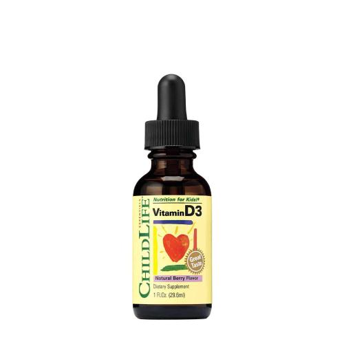 ChildLife Vitamin D3 Drops (30 ml, Berry)