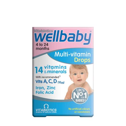 Vitabiotics Wellbaby Multi-vitamin Drops (30 ml)
