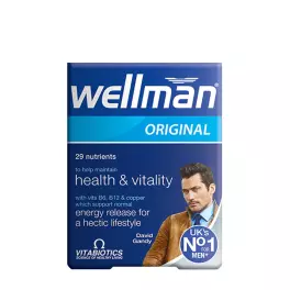   Vitabiotics Wellman Original - Multvitamin For Men (30 Tablets)