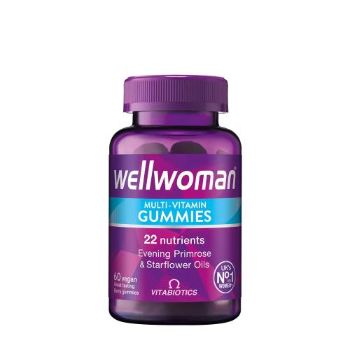 Vitabiotics Wellwoman Gummies  (60 Gummies, Berry)