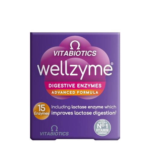 Vitabiotics Wellzyme Digestive Enzymes Advanced Formula  (60 Capsules)