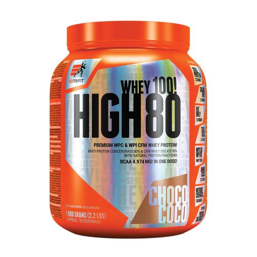 Extrifit High Whey 80 (1000 g, Chocolate Coconut)