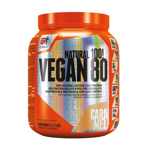 Extrifit Vegan 80 (1000 g, Caramel)