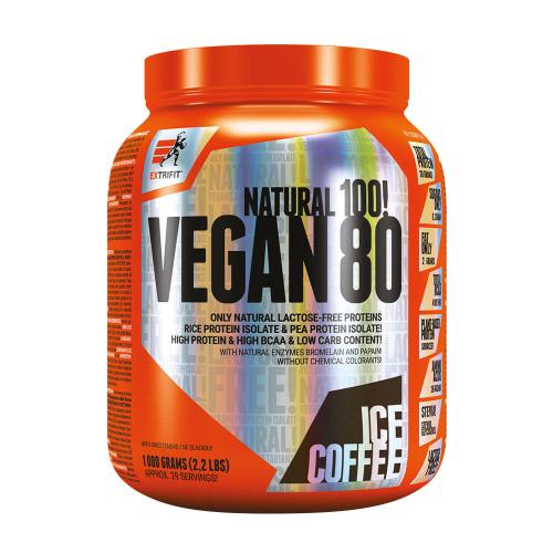 Extrifit Vegan 80 (1000 g, Ice Coffee)