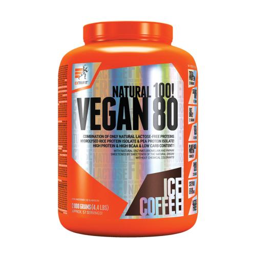 Extrifit Vegan 80 (2000 g, Ice Coffee)