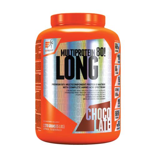 Extrifit Long 80 Multiprotein (2270 g, Chocolate)