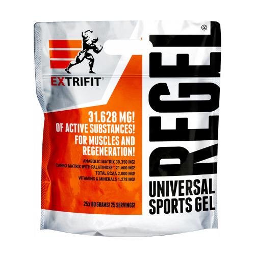 Extrifit Regel Gel (25 x 80 g, Lemon Orange)