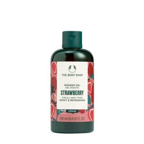 The Body Shop Vegan Strawberry Shower Gel (250 ml, Strawberry)