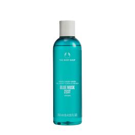 The Body Shop Blue Musk Zest Hair and Body Wash (250 ml)