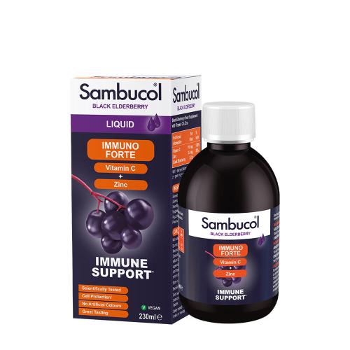 Sambucol Immuno Forte Liquid (230 ml, Black Elderberry)