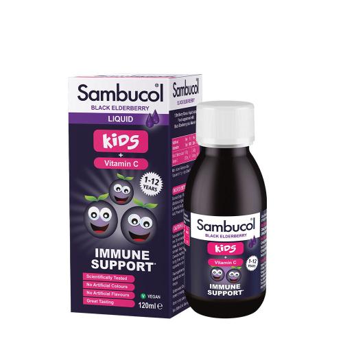 Sambucol Kids Liquid (120 ml, Black Elderberry)