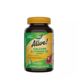 Nature's Way Alive!® Calcium + D3 Gummies (60 Gummies)