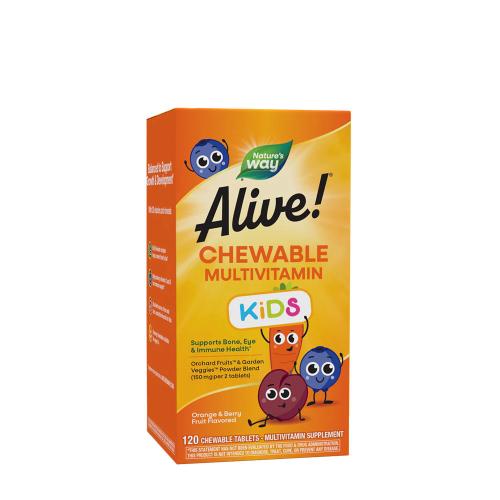 Natures Way Alive!® Kids Chewable Multivitamin (120 Chewables)