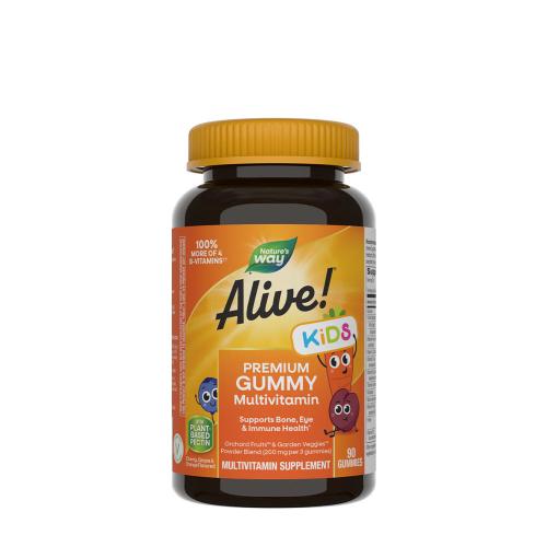 Nature's Way Alive!® Premium Kids Multivitamin Gummy (90 Gummies, Cherry, Orange & Grape)