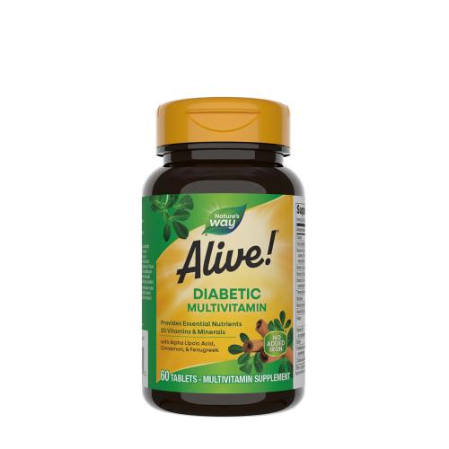 Nature's Way Alive!® Diabetic Multivitamin (60 Tablets)