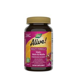   Nature's Way Alive!® Hair, Skin & Nails Gummies (60 Gummies, Strawberry)