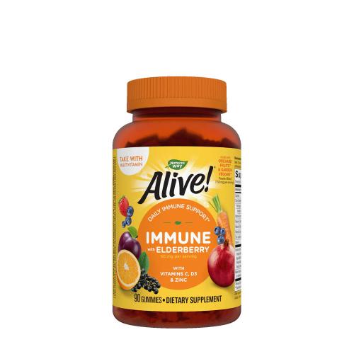 Nature's Way Alive!® Premium Immune Gummies (90 Gummies, Cherry & Grape)