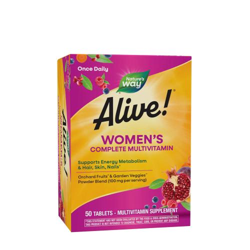 Nature's Way Alive!® Women's Complete Multivitamin (50 Tablets)