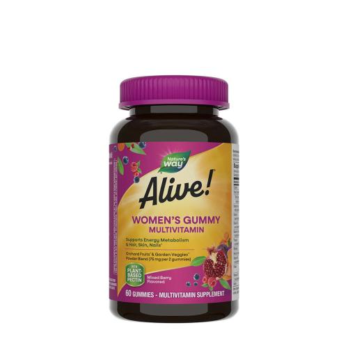 Nature's Way Alive!® Women’s Gummy Multivitamin (60 Gummies, Mixed Berry)