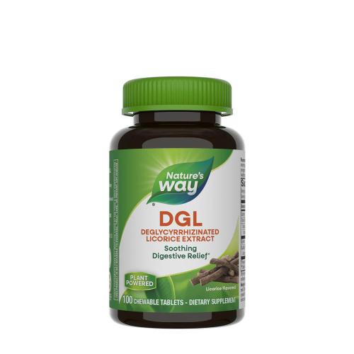 Nature's Way DGL (100 Chewables, Licorice Fruit)