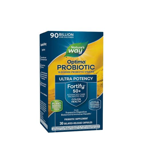 Nature's Way Fortify® Optima Age 50+ Probiotic - 90 Billion CFU (30 Capsules)