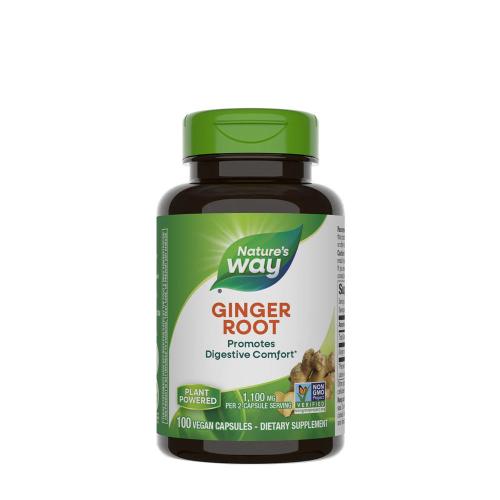 Natures Way Ginger Root (100 Capsules)