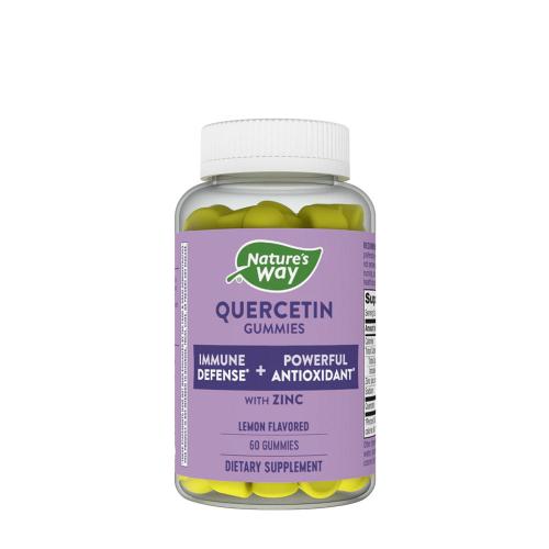 Nature's Way Quercetin Gummies with Zinc (60 Gummies, Lemon)