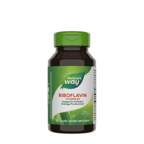 Nature's Way Riboflavin Vitamin B2 (30 Tablets)