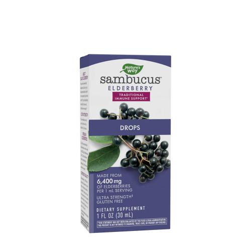 Nature's Way Sambucus Drops (30 ml, Elderberry)